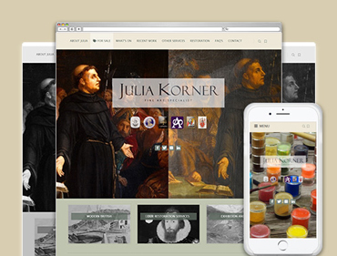 Antiques and Fine Art ecommerce website